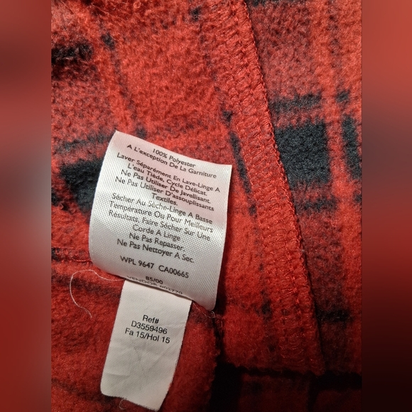 NWOT Eddie Bauer Red and Black Plaid Shirt - Picture 10 of 10